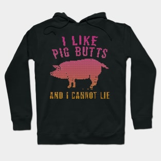 i like pig butts ugly sweater Hoodie